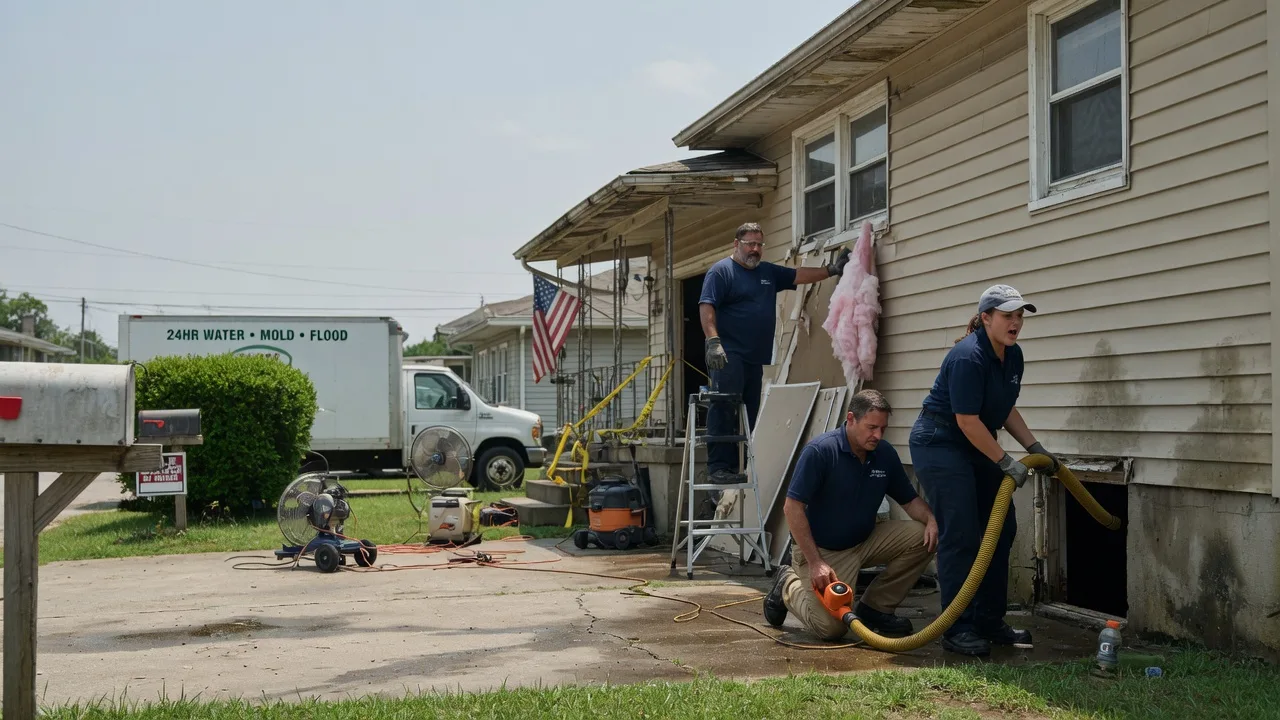 Water Damage Repair in Ranburne, AL near me